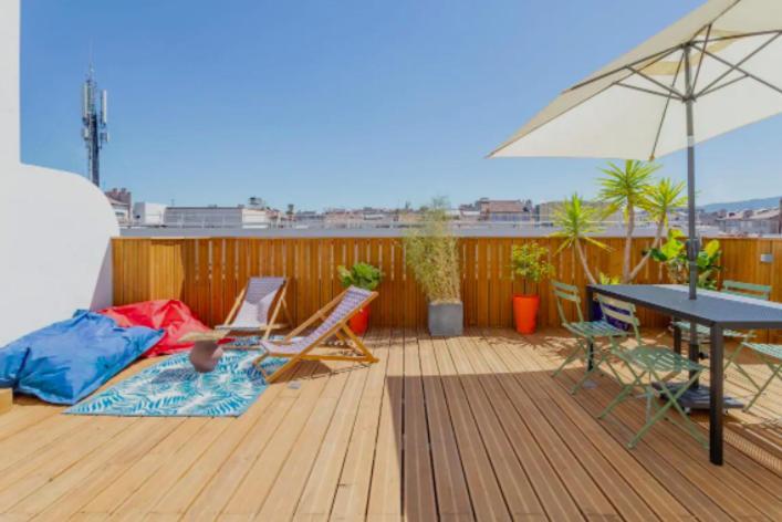 Studio ** Rooftop ** Lulli Marseille Extérieur photo