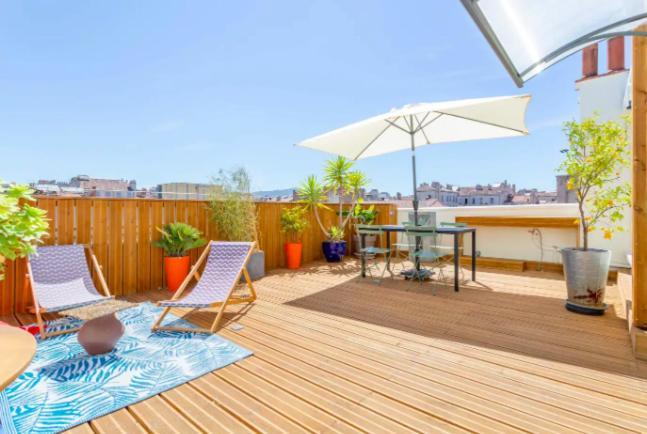 Studio ** Rooftop ** Lulli Marseille Extérieur photo